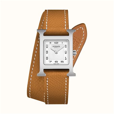 hermes heure h watch band|hermes unisex watch.